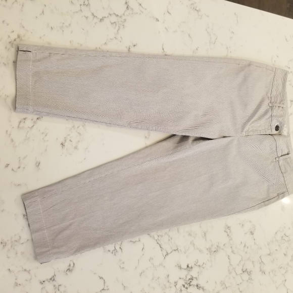 Like New Loft Striped Capris Size 10 - Picture 1 of 8
